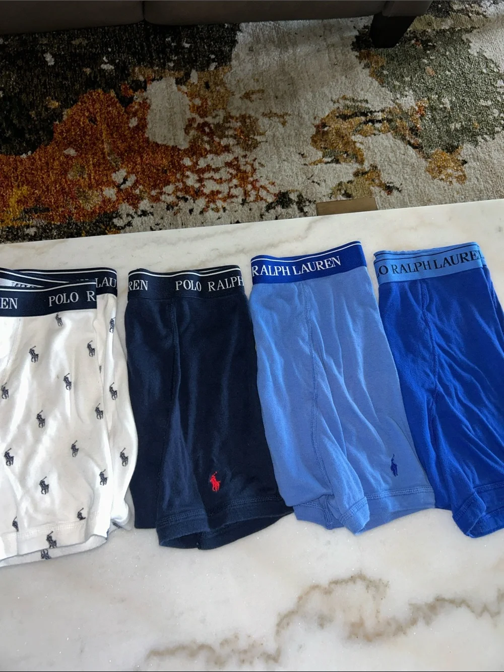 Men 4 pack Polo by Ralph Lauren Boxer Briefs